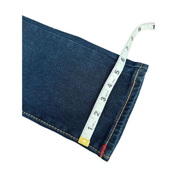 NEW TRUE RELIGION $199 ROCCO BIG T STITCH FLAP RELAXED SKINNY JEANS SZ 30x32 - Picture 14 of 16